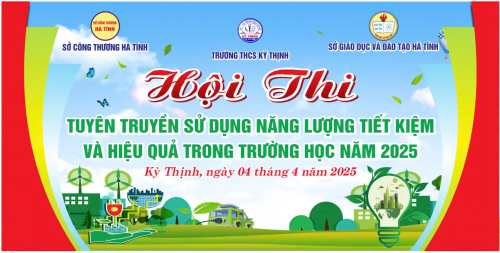 Trường THCS Kỳ Thịnh: Lan tỏa thông điệp qua hội thi tìm hiểu kiến thức về sử dụng năng lượng tiết kiệm và hiệu quả trong trường học năm 2025